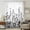 Gray, variant on Red Botanical Sheer Curtains 54 Inches Long, Dragonfly Flower Leaf Retro Chinese Light Filering Curtains, Breathable Simi Curtain Privacy Drapes for Kitchen Bathroom Small Window Treatment