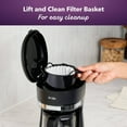 thumbnail image 6 of 5-Cup Switch Coffee Maker Black: Small Drip Coffee Machine, Electric, Paper Filter, 25 oz Capacity, 6 of 6