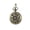 Antique Silver, variant on Compass Pocket Watch Vintage Waist Chain Clear Texture Positioning Relief Outdoor Activities Outdoor Compass Outdoor Supplies