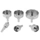 thumbnail image 3 of Juego de sierra de orificio de carburo 6PCS cortador de orificio circular de carburo cementado herramienta de corte para metalurgia tamaño para 22/30/35/45/50/65 mm ANGGREK Otros, 3 of 8