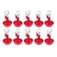 thumbnail image 4 of 10 bebederos automáticos para aves, comederos para pollos, gallinas, palomas y pollitos, herramientas de alimentación para aves (clip blanco y bebedero de manantial)., 4 of 5