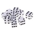 thumbnail image 2 of Juego de Dados D6 de 10 Piezas Sunnimix para juegos de Rol de mazmorras y Dragones 16 Mm blanco, 2 of 7