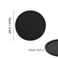 thumbnail image 2 of Unique Bargains Water Repellent Heat Insulating Drink Coaster Set Black, 2 of 5