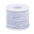 thumbnail image 1 of 100m White Elastic Band 1mm for DIY Crafts and Jewellery Making with Plastic Roll for Easy Storage, 1 of 7
