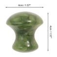 thumbnail image 2 of Unique Bargains 1 Pc Mushroom Head Face Massager for Beauty Parlor Green Natural Jade, 2 of 4