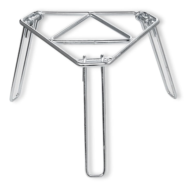 tamizeot Stainless Steel Campfire Rack Foldable Fire Heating Grill Grate Coffee Pot Tripod Stand Outdoor Fireplace Cooking
