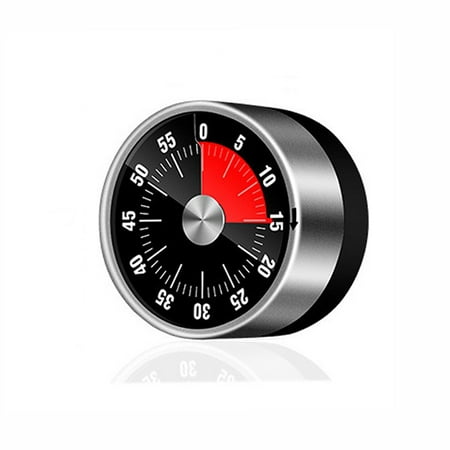 

CUH Ring Loud Clock Mechanical Kitchen Display Counter Clear Count Down Game Timer