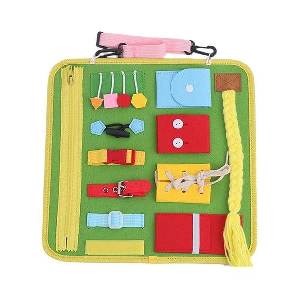 Tholdsy Tablero ocupado para niños pequeños Aprendizaje básico Aprendizaje temprano Sensorial Desarrollo de jardín de infantes Juguetes interactivos Juguetes Educativos Tipo12 Tholdsy FN000518-11