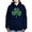 Navy, variant on CafePress - Irish Shamrock - Pullover Hoodie, Classic & Comfortable Hooded Sweatshirt