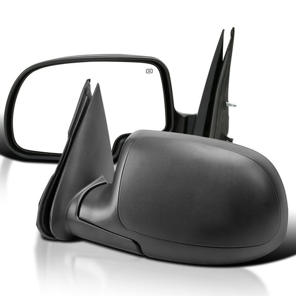 Spec-D Tuning Power Heated Side Mirrors Compatible with 2003-2006 Chevy Silverado, Left Right Pair
