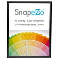 thumbnail image 1 of SnapeZo Aluminum Front Loading Snap Poster Frame, Black, 20 x 26 Inch, 1 of 8