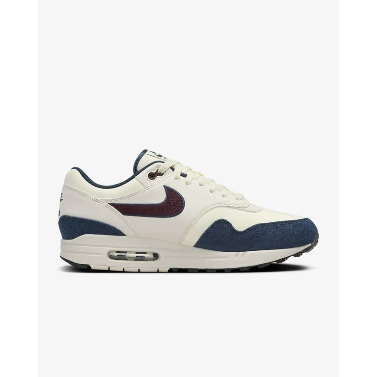 Men's Nike Air Max 1 Coconut Milk/Burgundy Crush (FN6952 103) - 9