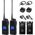 thumbnail image 1 of Walkie Talkie SAMCOM FPCN30A Radio Bidireccional UHF 5W Largo Alcance 20 Canales con Auriculares Pack 2 Unidades, 1 of 5