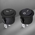 thumbnail image 3 of Interruptor basculante 5 uds. encendido y apagado DC12V-24V para automóvil automotriz, 3 of 8