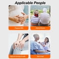 thumbnail image 3 of Shower Stool, Non Slip Base Adjustable Height Stable Shower Chair Humanized Design  for Toilet, 3 of 7