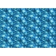 thumbnail image 1 of Ahgly Company Machine Washable Indoor Rectangle Transitional Bright Turquoise Blue Area Rugs, 5' x 7', 1 of 7