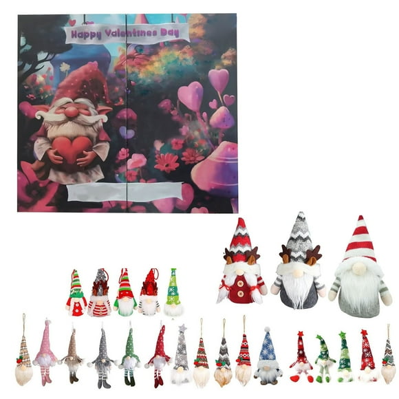 Neuvojs Christmas Gnome Advent Calendar 2024 Advent Calendar, 24 Days Christmas Countdown Calendar Contains Gifts, Accessory Gifts For Christmas Day Decorations Advent Calendar Kids Christmas Gifts