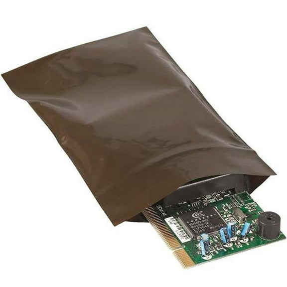 Box Partners  4 x 6 in. 3 Mil Reclosable Amber UV Bags - Pack of 1000