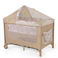 thumbnail image 1 of Cuna Corral para Bebé D'Bebé Rest con Toldo Mosquitero Beige, 1 of 3