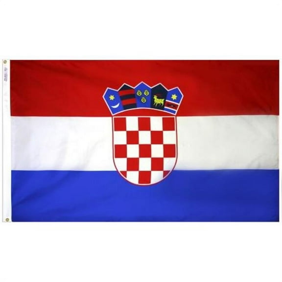 Annin Flagmakers 191836 3 ft. x 5 ft. Nyl-Glo Croatia Flag