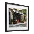 thumbnail image 2 of Stupell Industries Traditional Charming Sidewalk Cafe Tables Black Framed Print Under Glass, 16 x 13, by Nan, 2 of 8