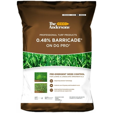 UPC: 0031865482311 | The Andersons Barricade Professional-Grade Granular Pre-Emergent Weed Control – Covers up to 12 880 sq ft (40 lb)
