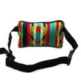 thumbnail image 2 of Aztec Tribal Print Pattern Adjustable Buckle Fanny Pack Waist Bag - Handmade Belt Pouch Boho Travel Accessories, 2 of 2