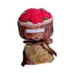 thumbnail image 5 of Ramo de flores artificiales de ganchillo, romántico y delicado, para San Valentín. Rojo, 5 of 9