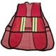 thumbnail image 2 of Chaleco de Seguridad Vial de Malla Color Rojo, 2 of 5
