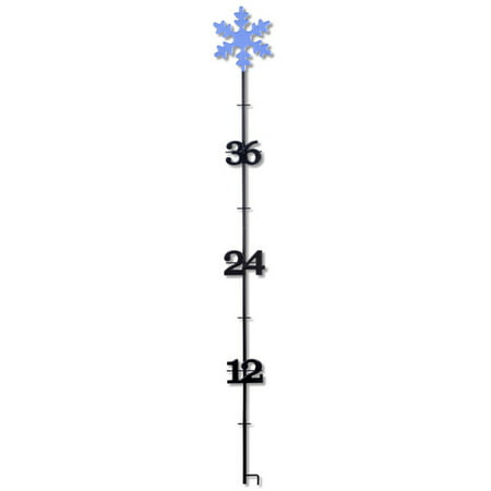 Springfield Taylor 42” Snow Gauge Snow Measuring Stick With Snowflake