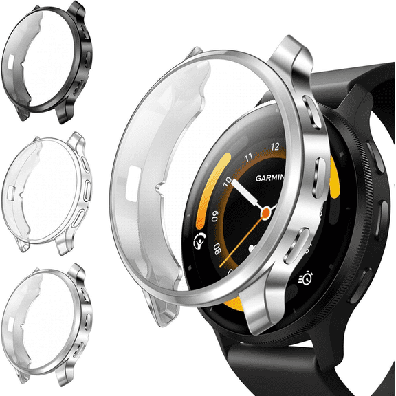 Screen Protector Case for Garmin Venu 3 45mm Soft TPU Full Cover, 3 Pack