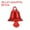 Red, variant on Uxcell Mini Jingle Bells 0.6" Metal Hanging Bells Red 50Pack