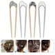 thumbnail image 2 of 4 horquillas de metal para el pelo en forma de U, accesorios para el cabello para mujer, 2 of 6