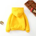 thumbnail image 3 of Baby Crew Neck Sweatshirts Toddler Baby Kids Boy Girl Hooded Letter Hoodie Sweatshirt Tops Clothes Sweater Kids Yellow 120, 3 of 7