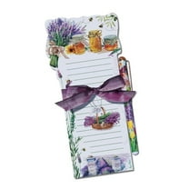 Lissom Design 21076 8.75 x 3.75 in. Die Cut List Pad - HBF