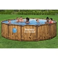 thumbnail image 2 of Bestway: Steel Pro MAX - Splashview Round Swimming Pool Set - 14' x 42", Above Ground, Tritech Construction, Filter Pump, Ladder, Cover, ClickConnect, 2 of 10