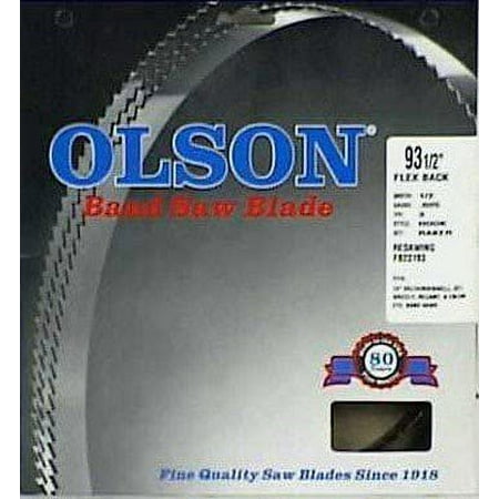 

Olson Band Saw Blade Hard Edge 93-1/2 X 1/2 3 Tpi