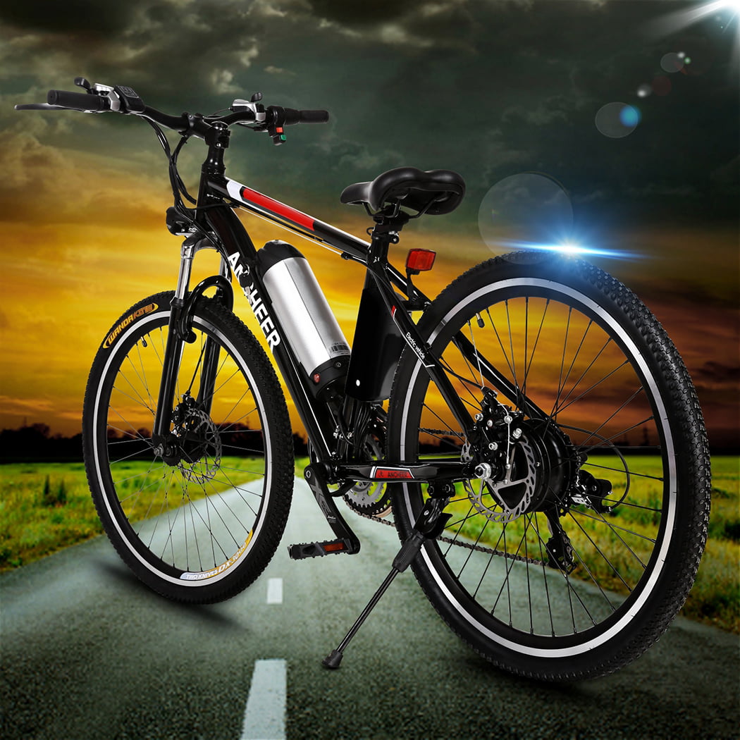electric bike wheel with battery