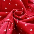 thumbnail image 4 of Baby Girl Long Sleeve Dress, Toddler Dot Skirt Casual Sundress Cute Clothes Outfit, Red, 4 of 8