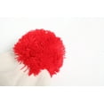 thumbnail image 3 of SSLR Adult Beanie Hat Christmas Beanie Hat Red White Knitted Pompom Cuff, 3 of 6