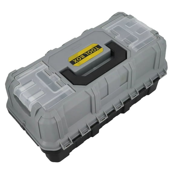 Zeiwohndc Shockproof Three Layer Folding Tool Box for Safe Transport of Essential Tools