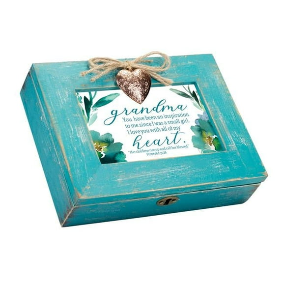 Cottage Garden L244ST 6 x 4 in. Grandma Inspiration to Me Proverbs 31-28 Music Box