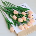thumbnail image 3 of Flores artificiales decorativas Bewildely 10 piezas adorno Rosa, 3 of 6
