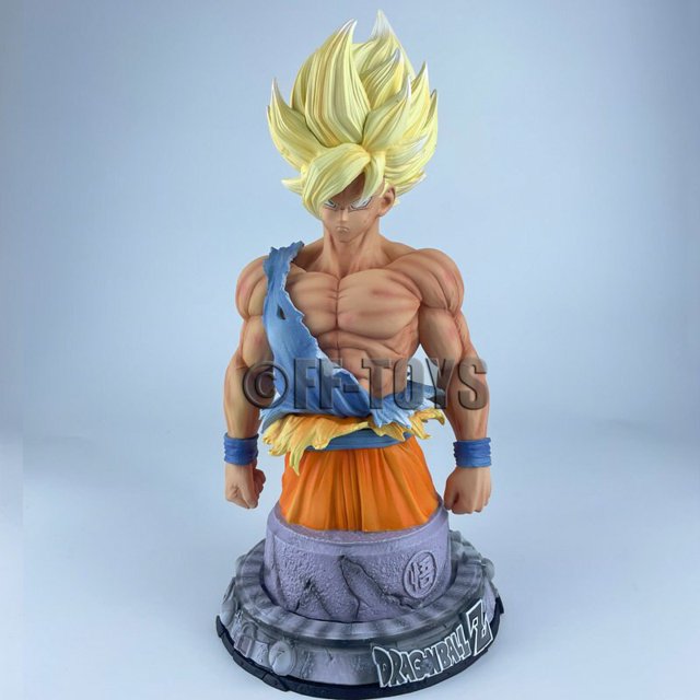 43CM Dragon Ball Z figura Son Goku Namek Super Saiyan PVC figuras de acción GK estatua colección modelo juguetes para niñoszhangyuxiang