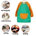 thumbnail image 3 of Artist Painting Aprons Long Sleeve with Pocket Eating Gardening Smocks, 3 of 5