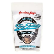 Grandma Lucy's Natural Tiny Tidbits Grain-Free Cheeseburger Freeze Dried Meatball Dog Treat, 6 Oz