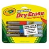 Crayola Dry Erase Markers (4 Count) Visimax BL