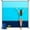 Ocean Blue, variant on Ocoopa 10'x9' Beach Blanket for 10 Adults - Waterproof, Sandproof, Quick Drying with Carry Bag - Ideal for Travel