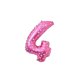 thumbnail image 1 of 16 pulgadas Tamaño grande Oro Plata Rosa Oro Número Globo Cumpleaños Decoraciones para fiestas de bodas Globos de aluminio Niño Niño Juguete Kits de decoración para fiestas polvo de impresión cuatro Monstrate HA002665-64, 1 of 6