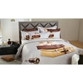 thumbnail image 3 of Dolce Mela DM484Q Ensemble de Literie Imprimé Animal 6 Pcs Housse de Couette Drap - Grand, 3 of 3